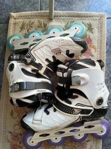 Patins Fila NRK Carbon - Branco - Fibra de Carbono [Tamano 42] - Foto 2