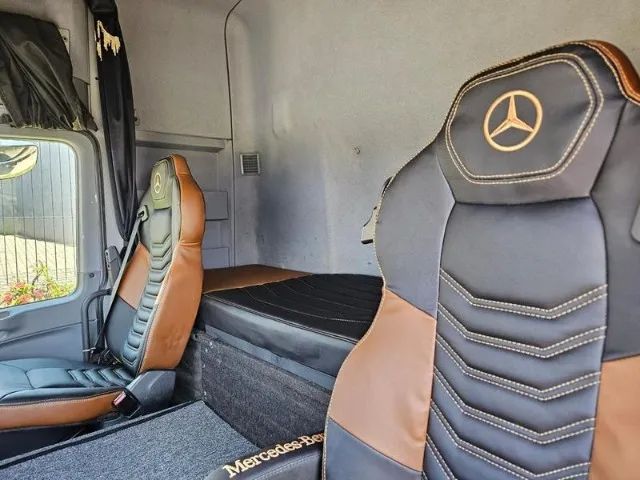 Mb Actros 2546 6x2 Ano 19 Automático Retarder Freio A Tambor ar condicionado - Foto 13