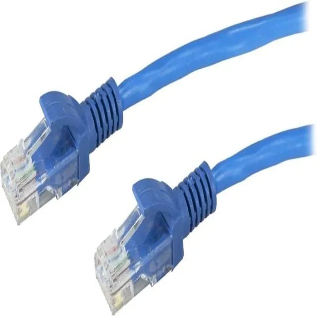 Cabo De Rede Cat5e Azul 5 Metros Internet - Foto 3