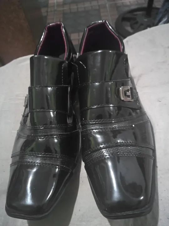 Sapato Social Masculino Preto - Foto 4