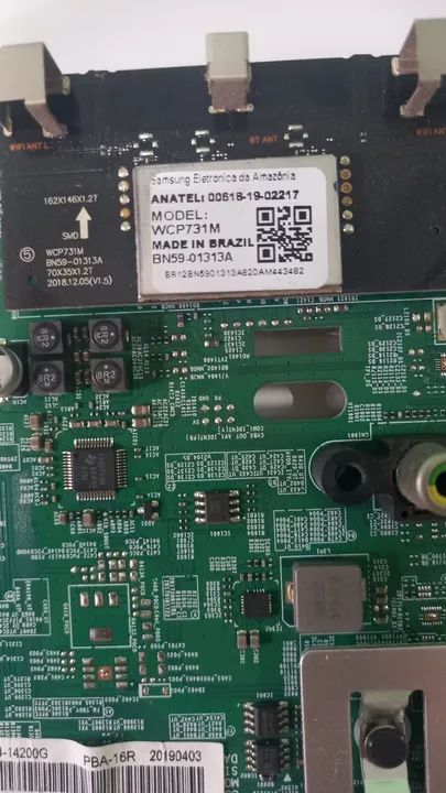 Placa principal tv Samsung 4k 55 polegadas - Foto 2