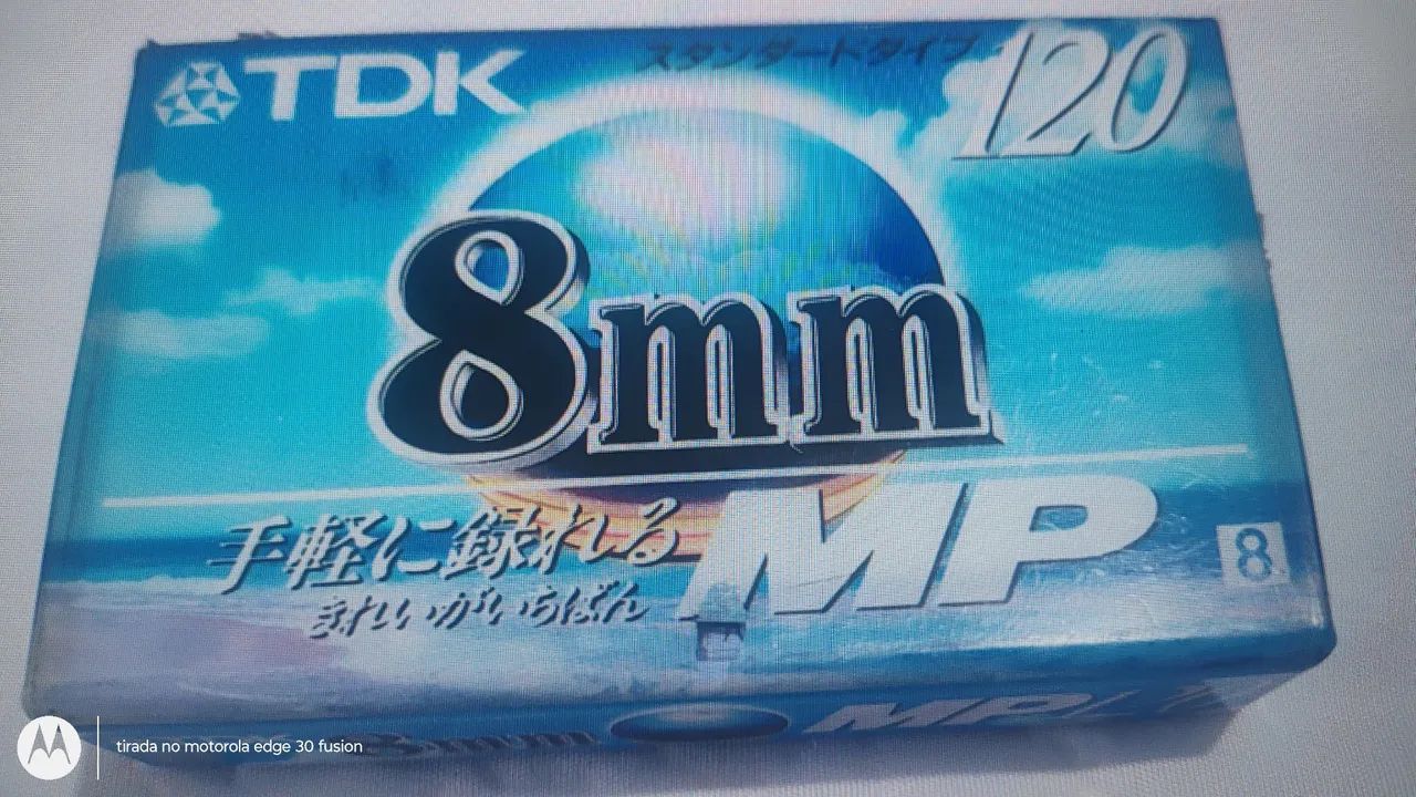 Fita TDK para Filmadora 8 mm