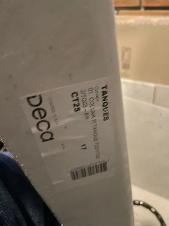 Tanque com coluna DECA - NOVO - Foto 4