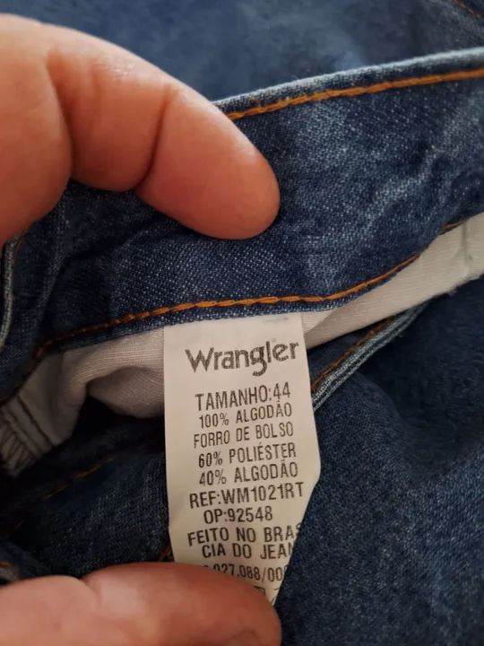 Linda calça jeans marca Wrangler - Foto 2