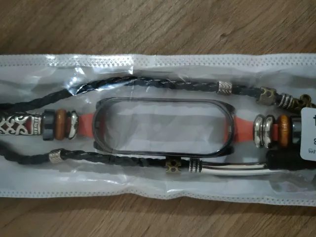 Pulseira de Couro - Mi Band 5 - Foto 2