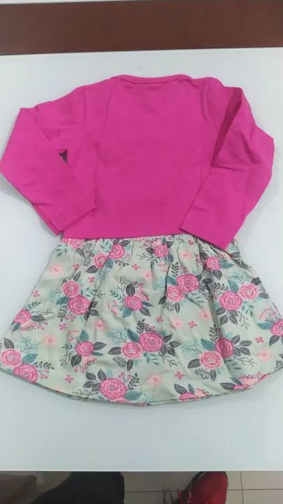 Vestido infantil rosa (PRODUTO NOVO) - Black Friday - Presente de Natal - Foto 2