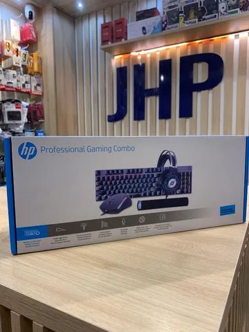 Kit Gamer Profissional HP 4 Em 1 - Novo Lacrado - Parcelamos Sem Juros