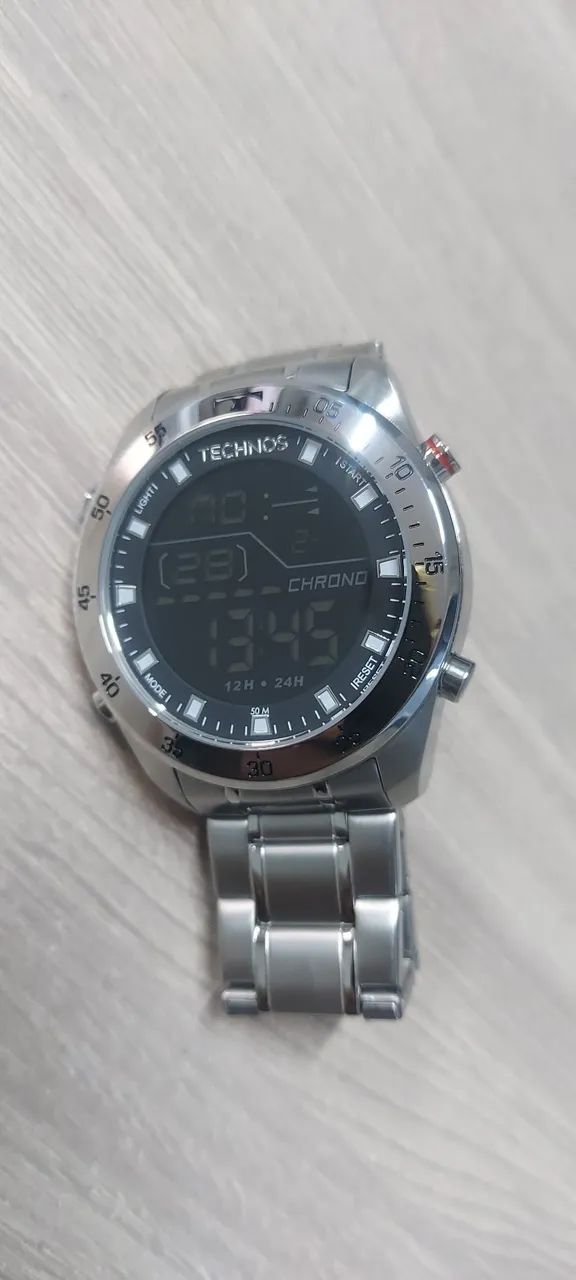 VENDO RELÓGIO TECHNOS DIGITAL BJ3589AA/1K - NOVO NA CAIXA - Foto 2