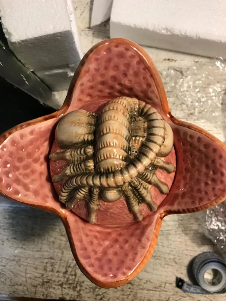 Pote de biscoitos Alien HR Giger original licenciado - Foto 3