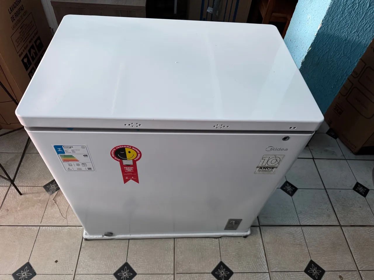 Freezer Horizontal Midea 220 Litros - Foto 5