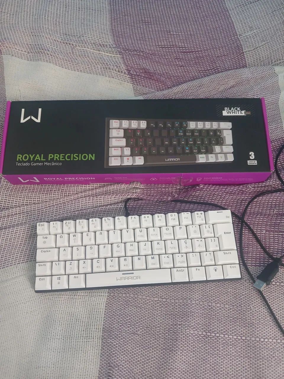 Teclado Mecânico Gamer Warrior Royal Precision