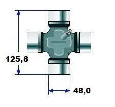 CRUZETA CARDAN MERCEDES 2219/O371 512219X 801033