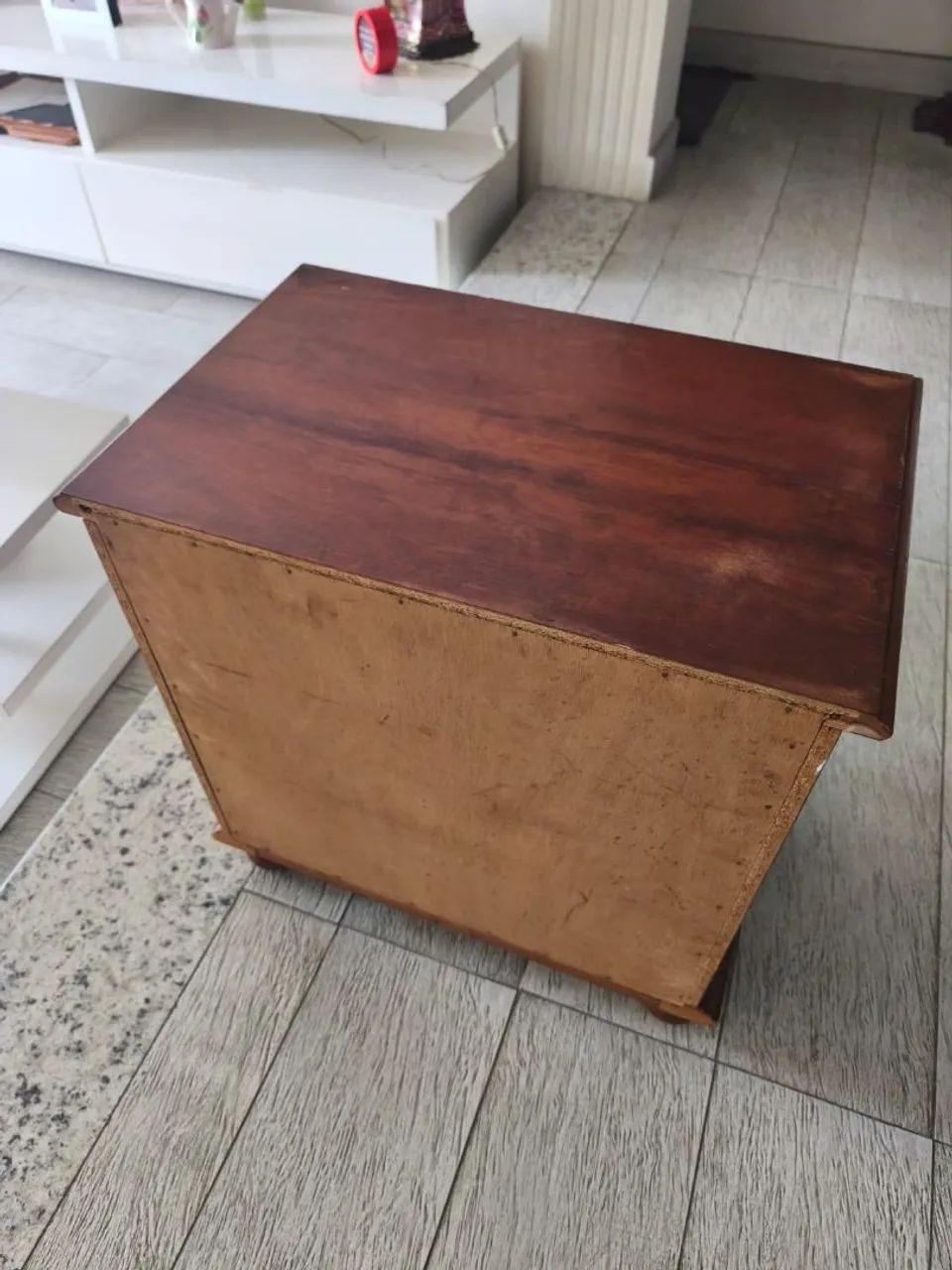 Mesa de cabeceira em madeira - Foto 5