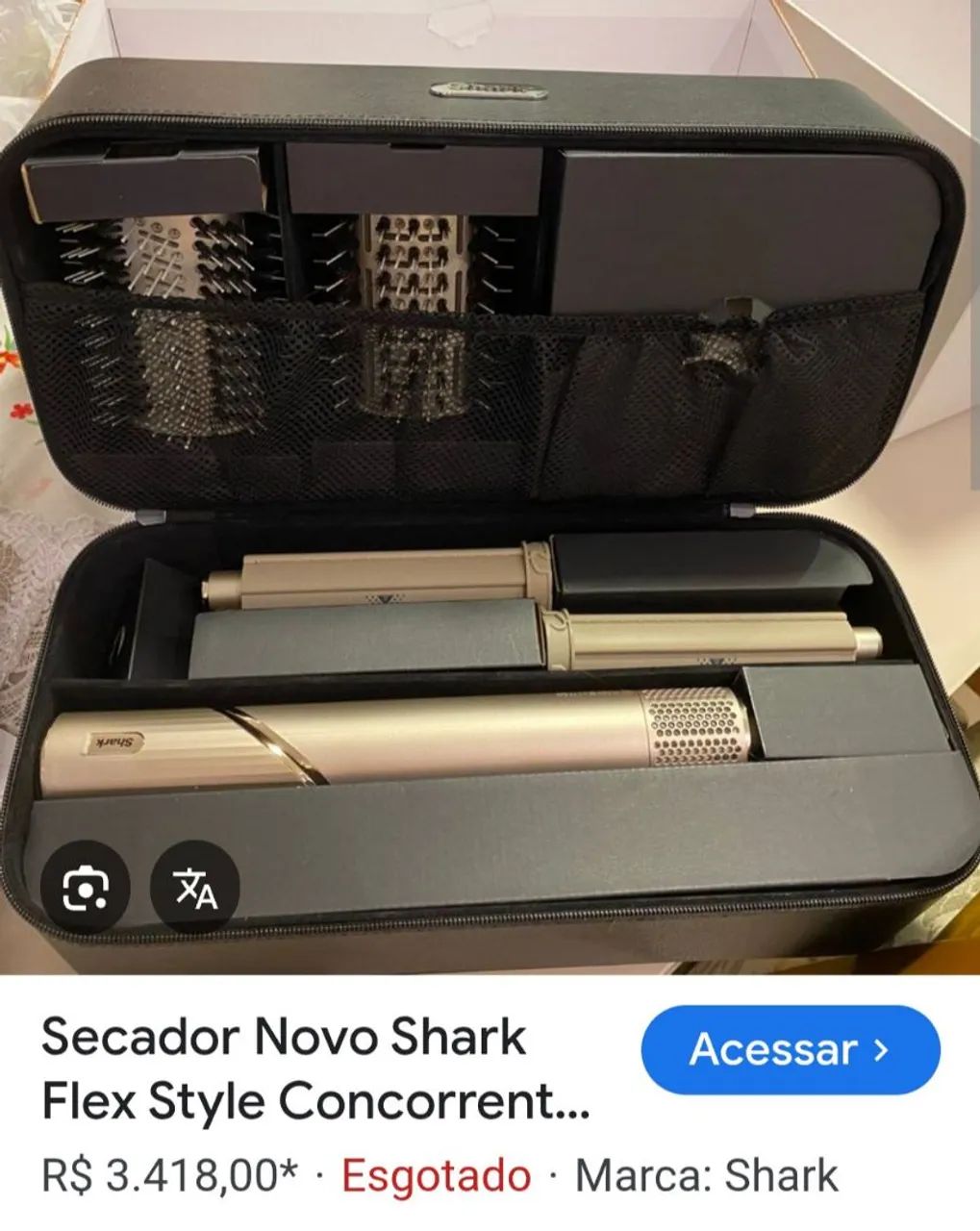 Secador modelador estilizador shark flex style 220v