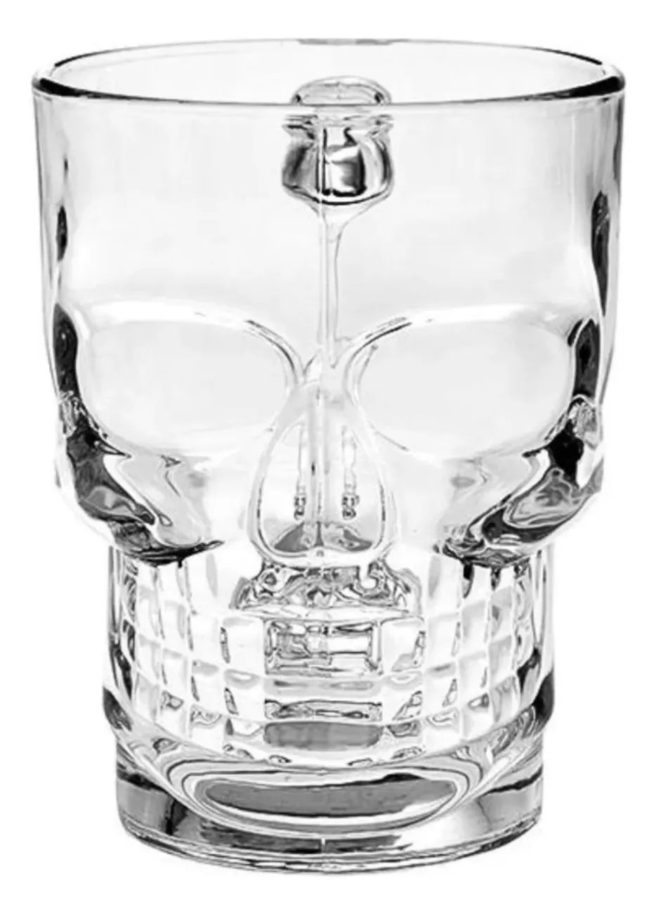CANECA CRANIO CAVEIRA CHOPP CERVEJA CHURRASCO  - Foto 2