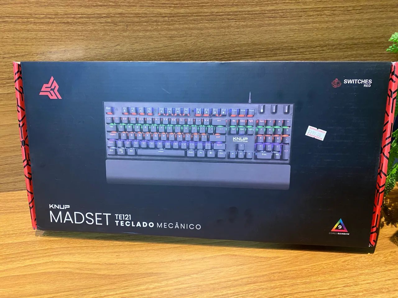 Teclado Mecânico Knup - Switch Red