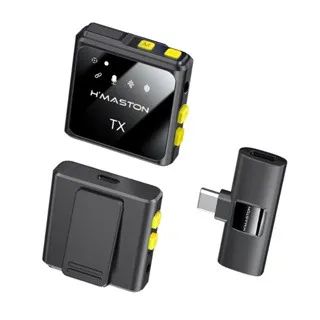 Microfone Lapela Duplo Profissional Mk11 Tipo C Hmaston