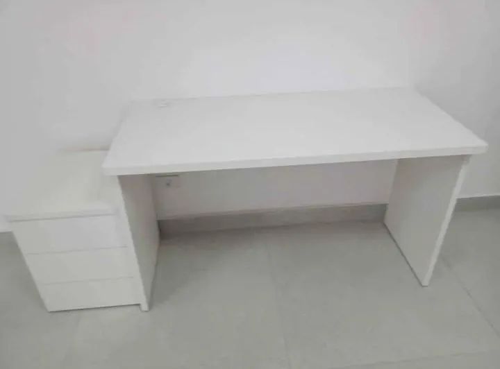 MESA RETA BRANCA* MARCENARIA PRÓPRIA *LEIA O ANÚNCIO - Foto 3