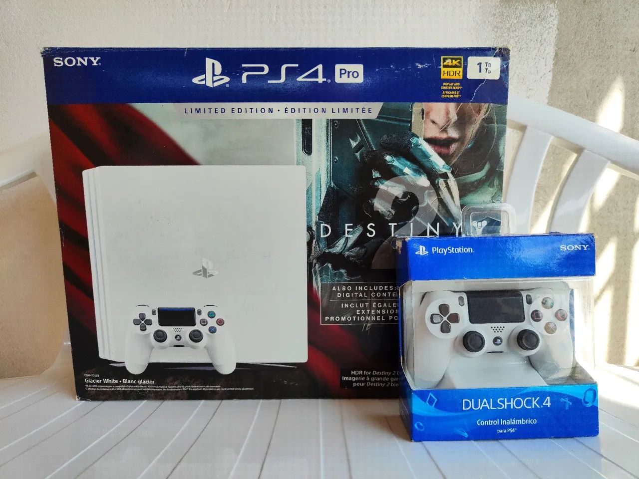 Playstation 4 Pro Glacier White - Foto 3