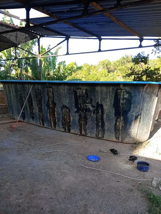 Piscina de fibra 7x3 (Apenas o Casco)