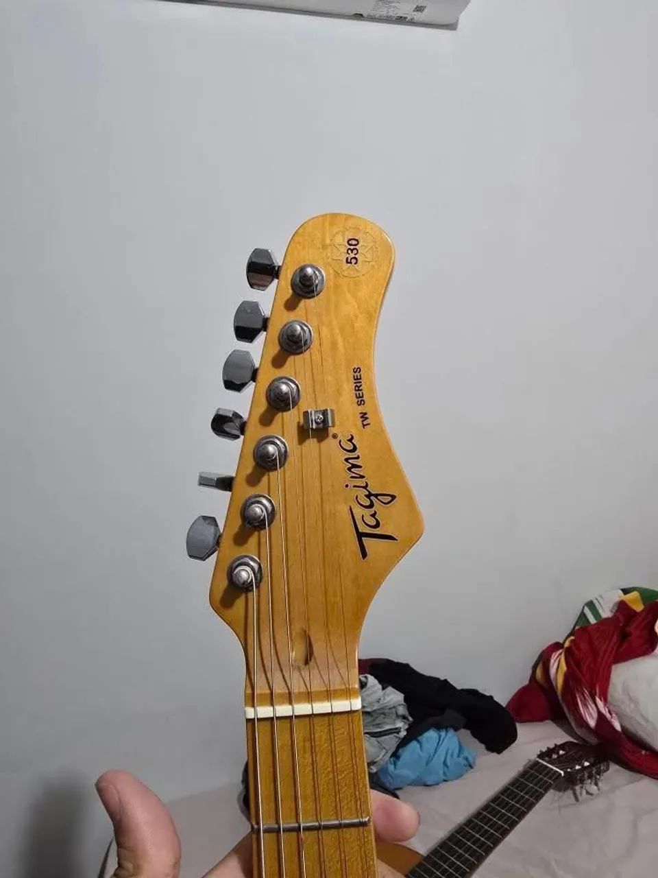 Guitarra Stratocaster Vermelha - Foto 2