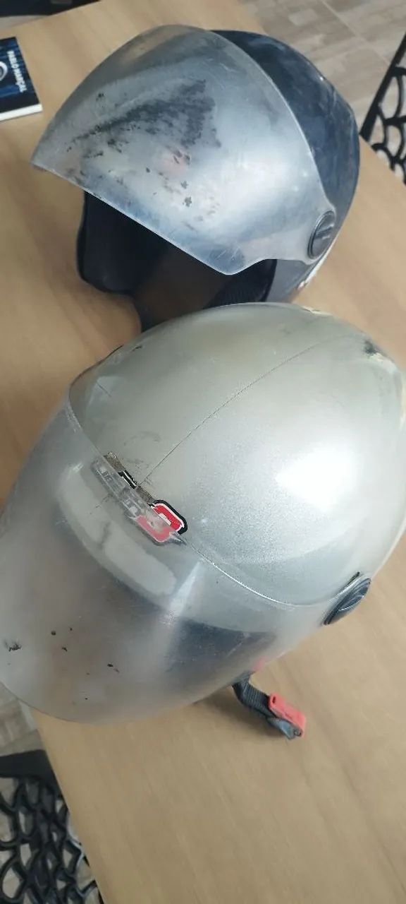 Vendo 2 capacetes seminovos - Foto 5