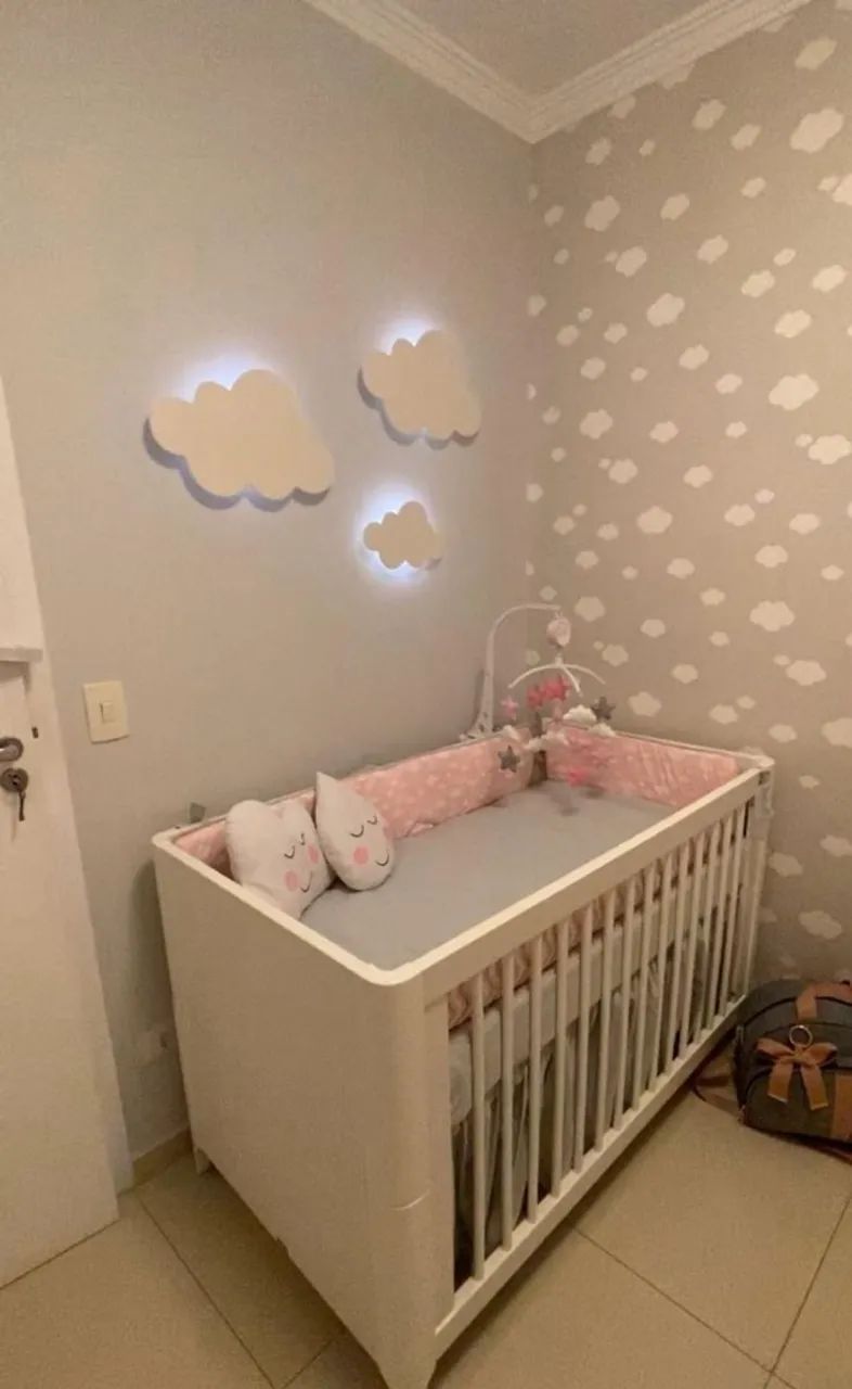 Berço Evolutivo 3 em 1 Branco Quater - Linha Bloom - Foto 4