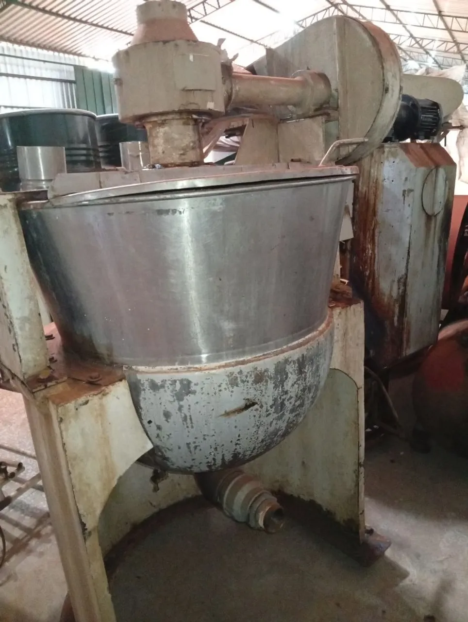 Tachos inox Industrial a gás ou vapor