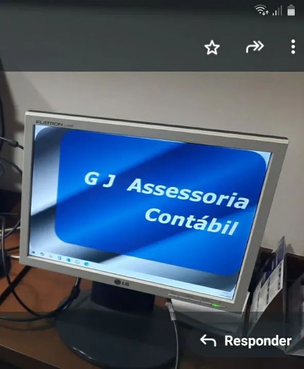 Monitor LG Flatron 15 polegadas novinho