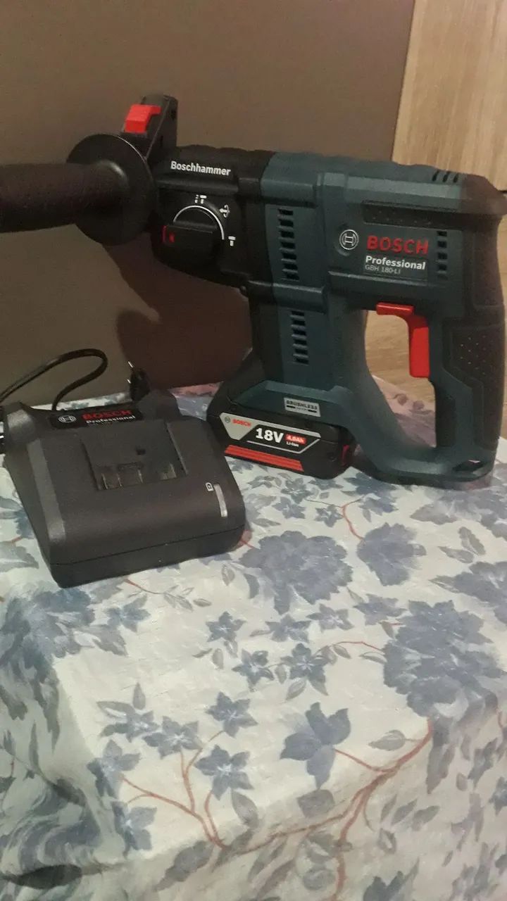 Furadeira de Impacto Bosch Gbh 180-li 18v
