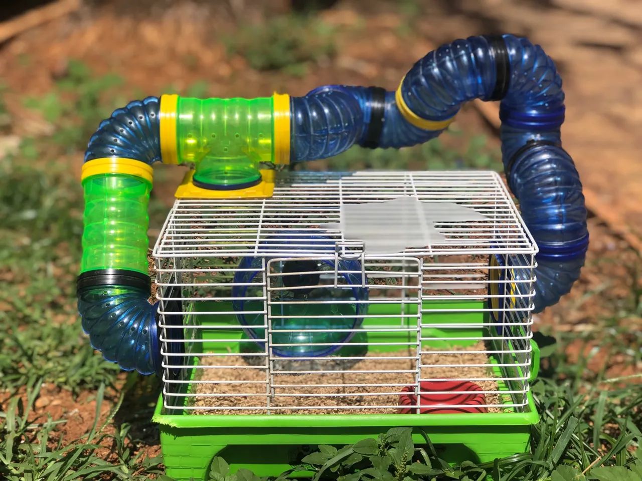 Gaiola para Hamster com Túnel