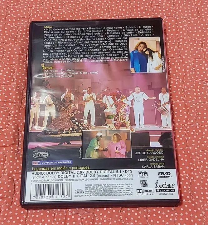 Dvd Alcione ao vivo 2 - Foto 2