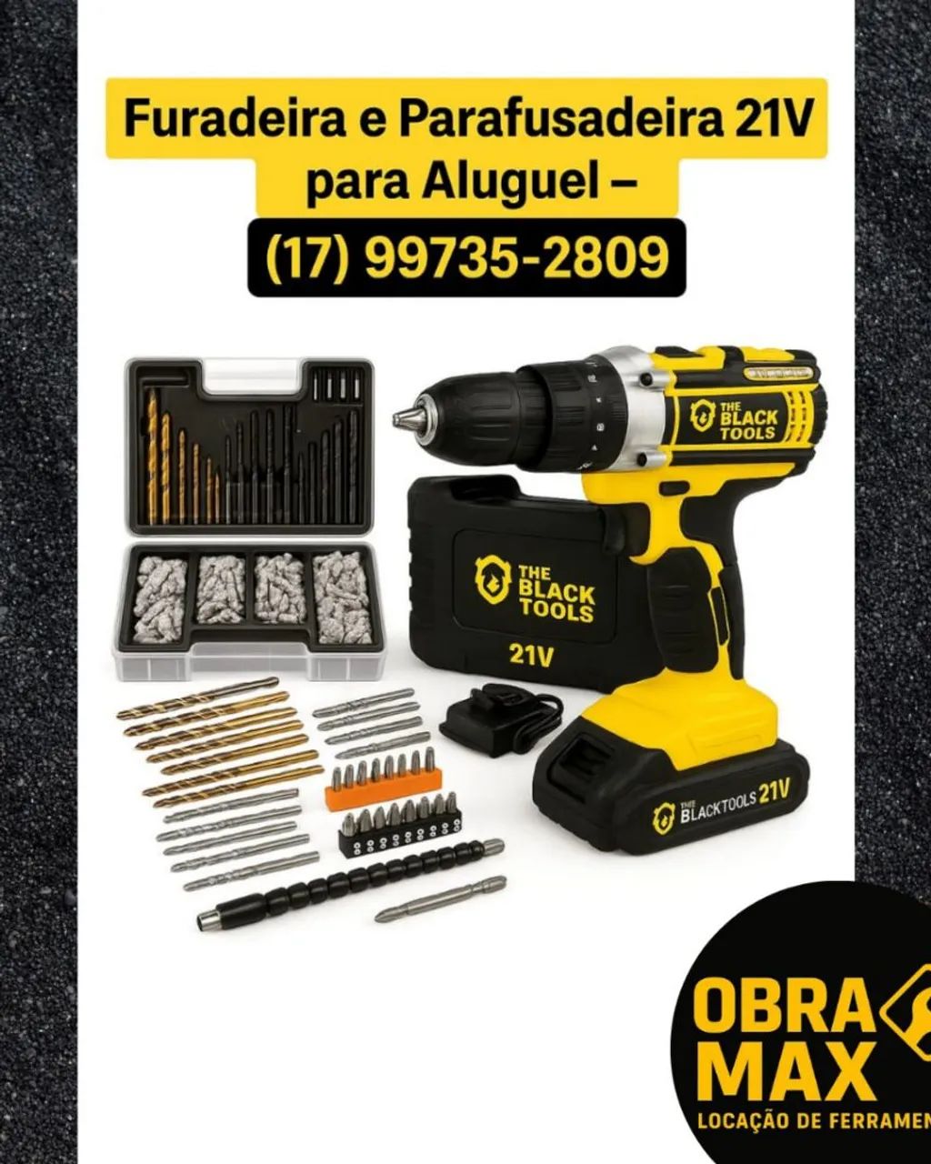 Locação JALES, FURADEIRA PARAFUSADEIRA64220705666434120