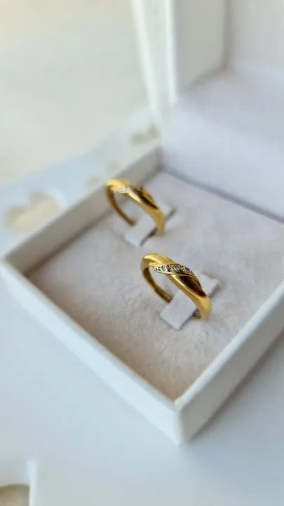 Aparadores em Ouro 18k - Foto 2