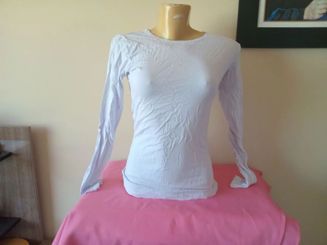 Camisa manga longa, nova