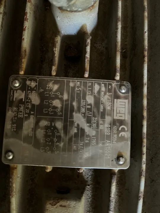 Motor Elétrico Industrial Usado - Foto 4