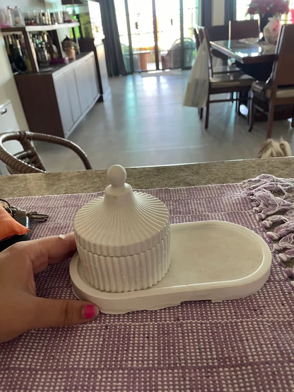 Conjunto de Vasos Decorativos em Cimento - Foto 5