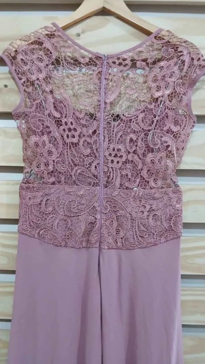 Vestido de Festa Longo Rose - Foto 5
