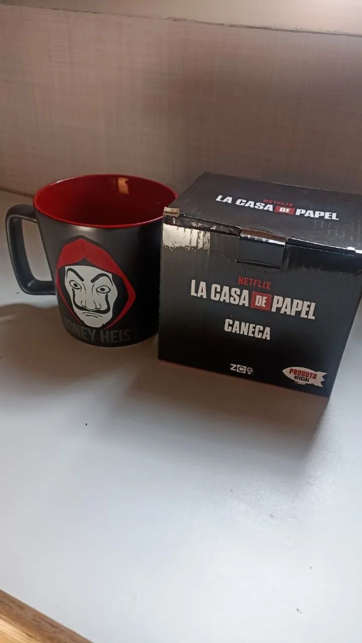 Caneca Buck La Casa de Papel - Netflix - (Nova)  - Foto 2
