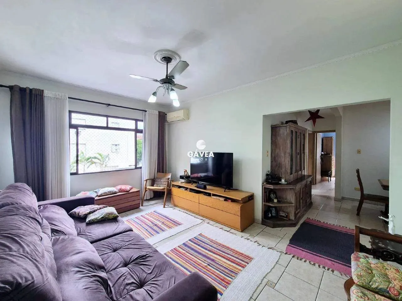 Apartamento à venda no Embaré em Santos.