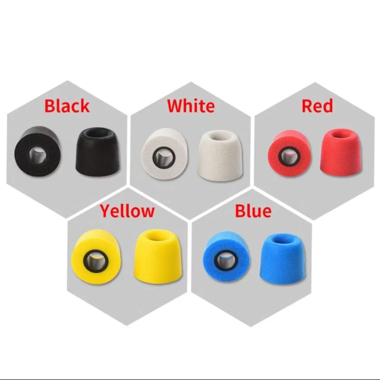 Kit  borrachas para fone de ouvido QKZ- NOVOS
