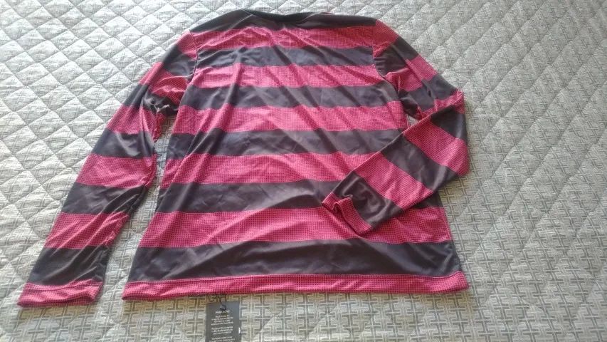 Camiseta listrada estilo Flamengo - Foto 3