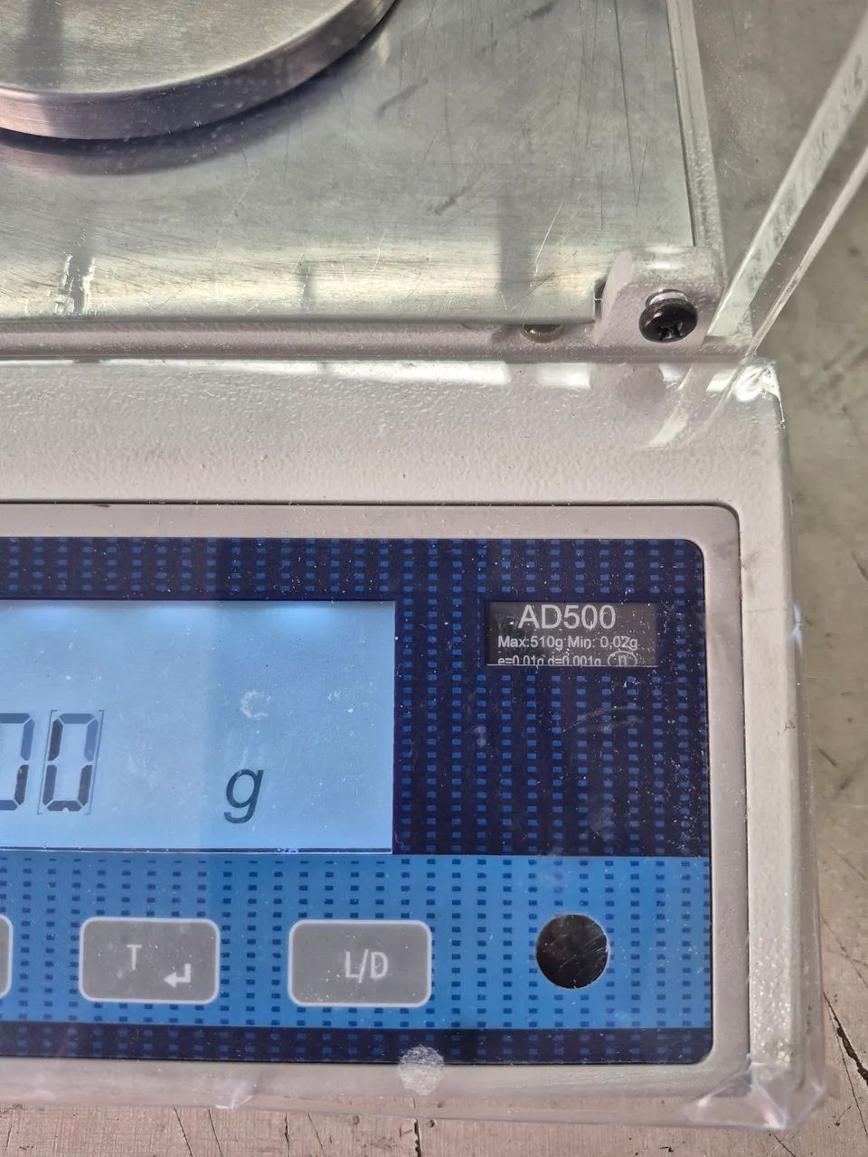 Balança de Precisão Digital AD500 - 500g -  Nova - Foto 2