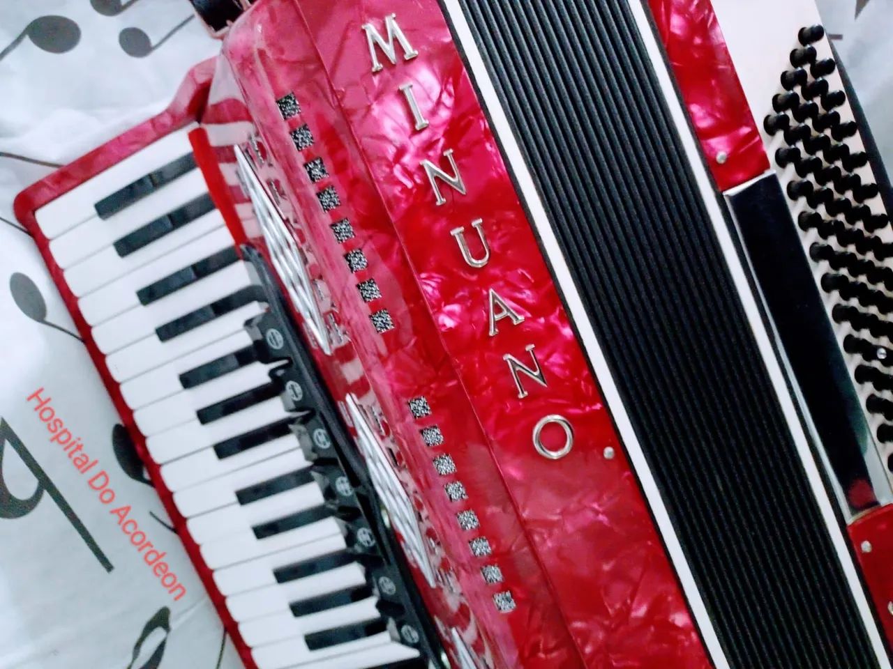 ACORDEON MINUANO 80 BXS OITAVADA NOVA  - Foto 3