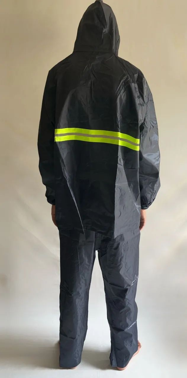 Capa de chuva para motoboy motoqueiro - Foto 3