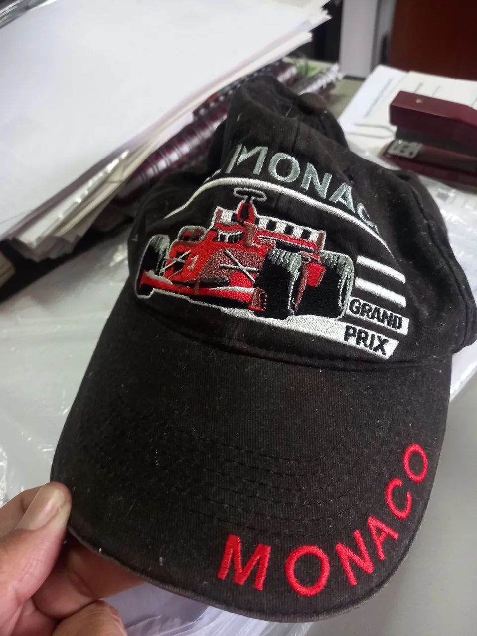 2 bonés vintage Mônaco Grand Prix