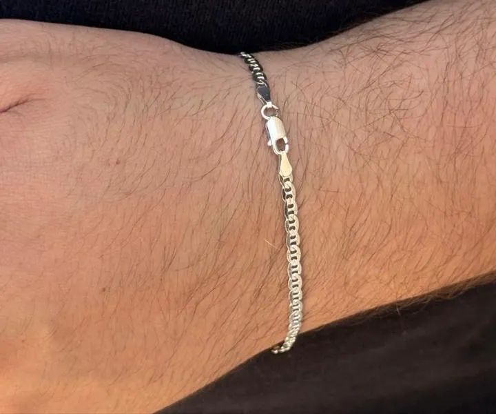 Pulseira de Prata 925 - 3,1 gramas  - Foto 2