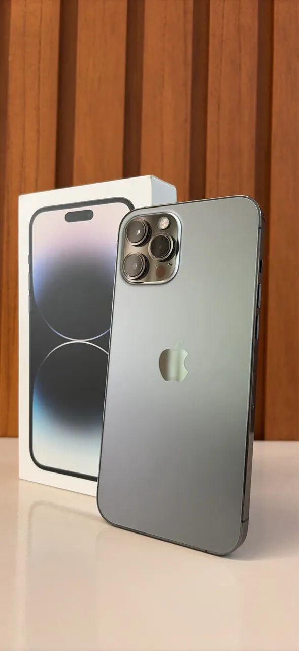 iPhone 12 Pro Max 256GB cinza - Celulares e Smartphones - Cidade