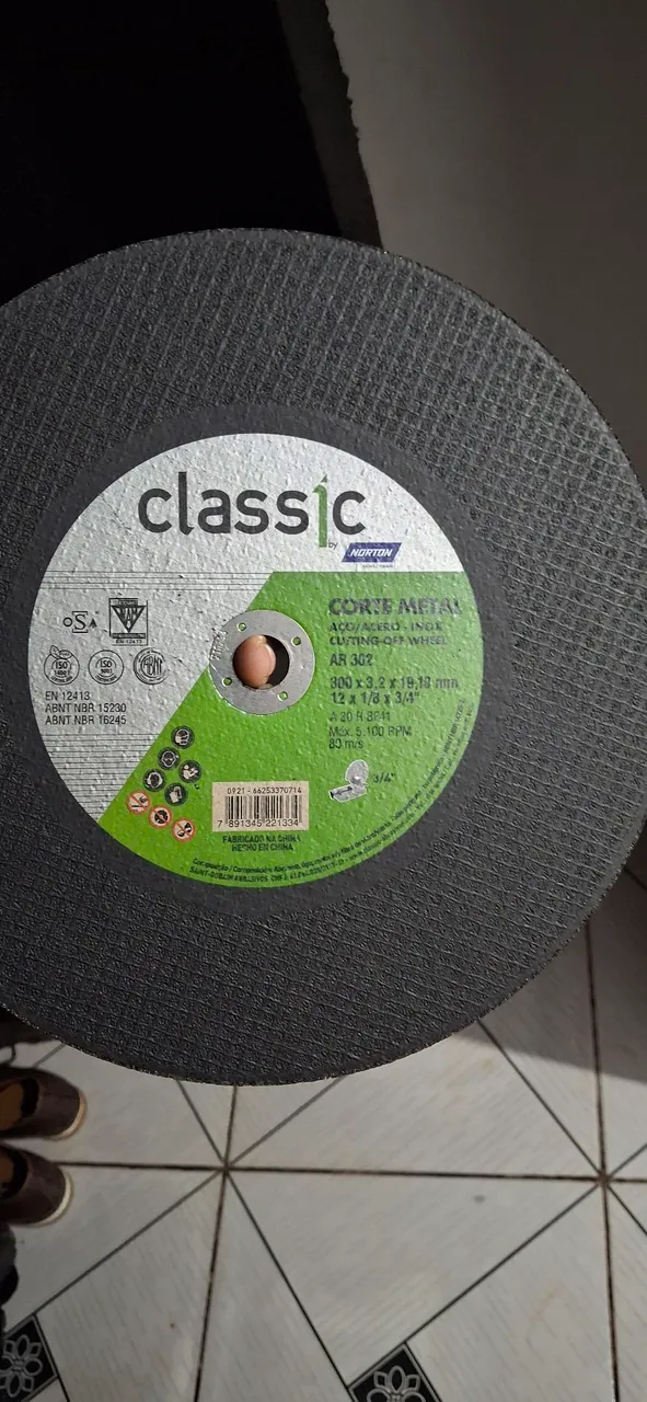 Disco de Corte para Metal Classic Norton
