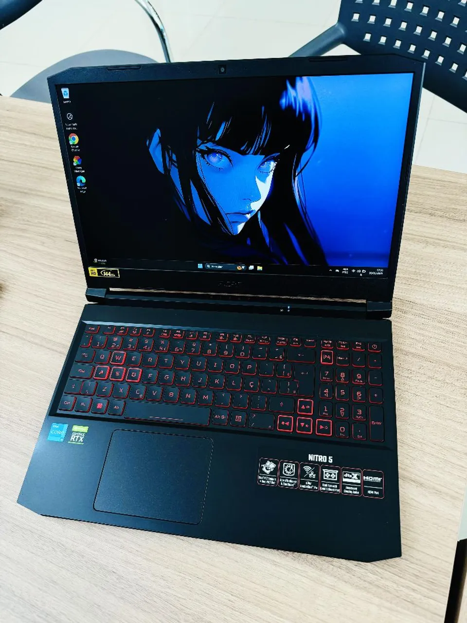 NOTEBOOK GAMER NITRO 5 I5 11400H / 16GB / RTX3050